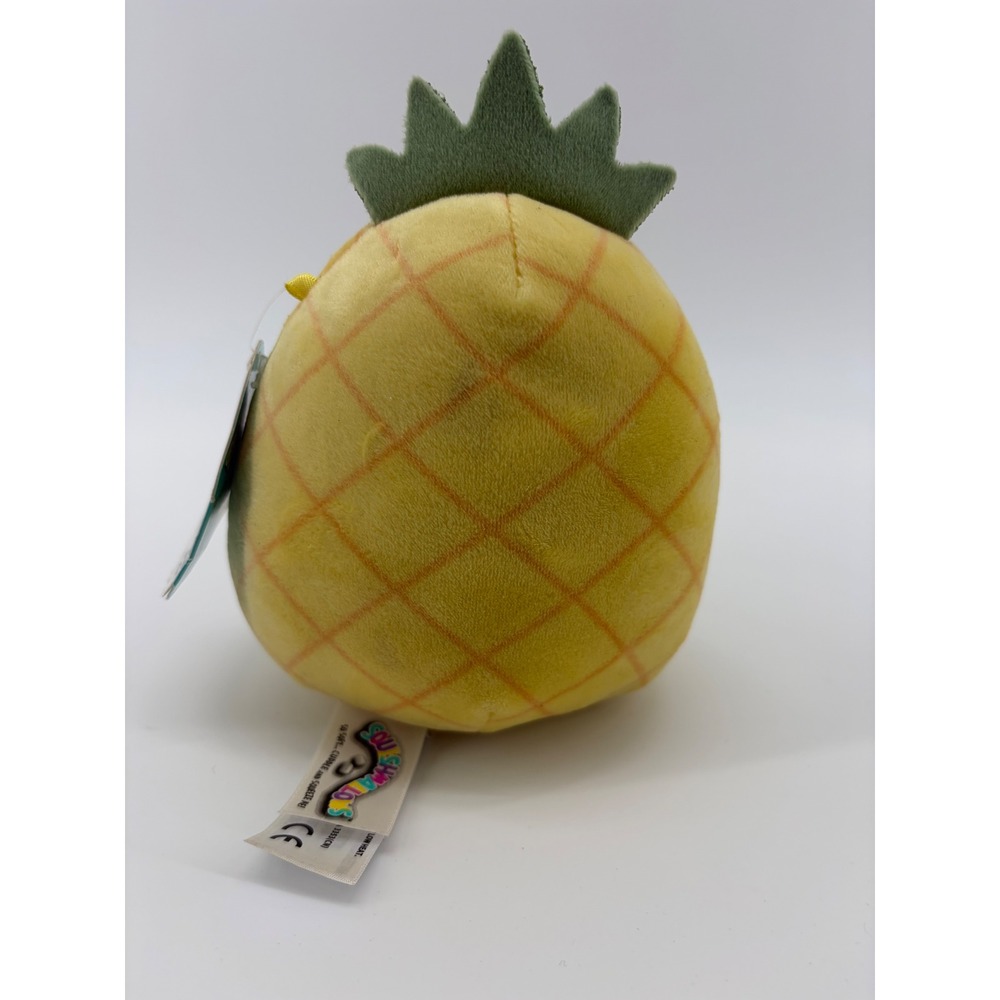 Squishmallows Maui Pineapple Plush Unisex 5 Inch Yellow Fruit SQ20-5PA NWT - Picture 4 of 9